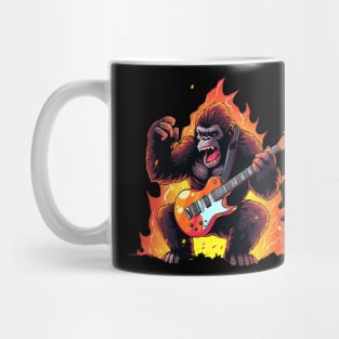 gorilla mucisian Mug